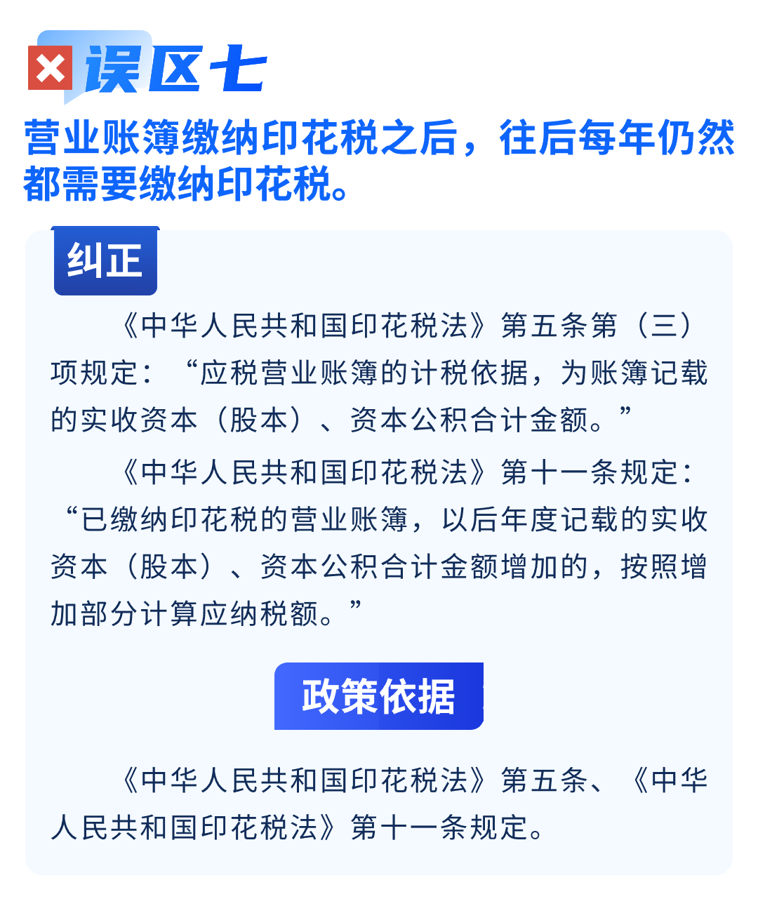 關(guān)于印花稅的八個常見誤區(qū)，您了解嗎？8