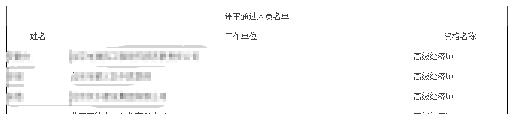 北京高級經(jīng)濟(jì)師評審