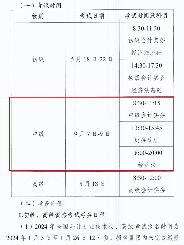 西藏阿里2024年中級(jí)會(huì)計(jì)職稱報(bào)名簡(jiǎn)章