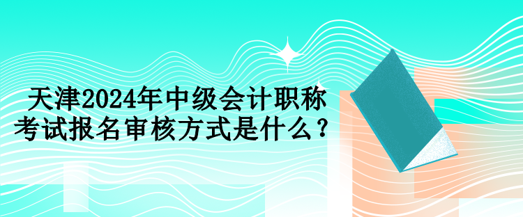 天津2024年中級(jí)會(huì)計(jì)職稱考試報(bào)名審核方式是什么？