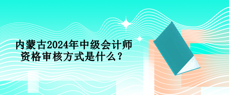 內(nèi)蒙古2024年中級會計(jì)師資格審核方式是什么？