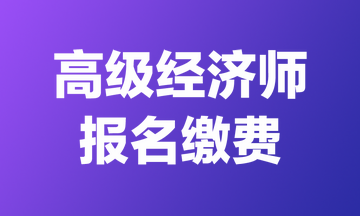 2024年貴州高級(jí)經(jīng)濟(jì)師報(bào)名繳費(fèi)時(shí)間&收費(fèi)標(biāo)準(zhǔn)