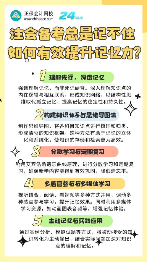 注會備考總是記不住 如何有效提升記憶力？