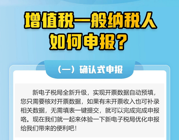 增值稅一般納稅人申報