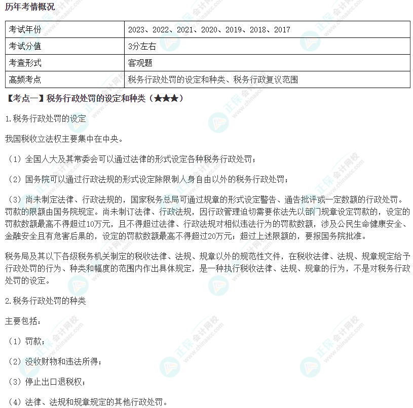 2024年注會(huì)《稅法》第14章高頻考點(diǎn)1