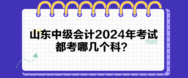 山東中級(jí)會(huì)計(jì)2024年考試都考哪幾個(gè)科？